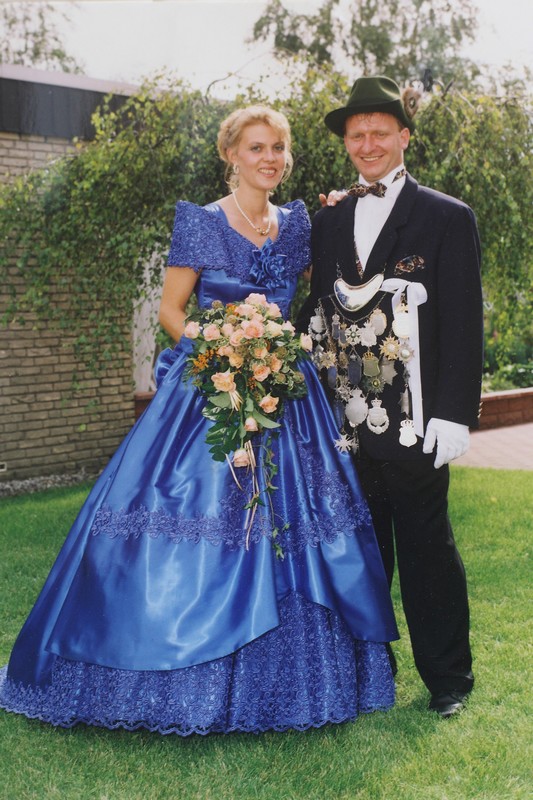 25jähriges Königspaar Klaus Niemeier Elke Jansen