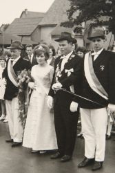 60 jähriges Jubelpaar Johannes Schäfer (+) und Rita Hollenstein geb. Seeberg
