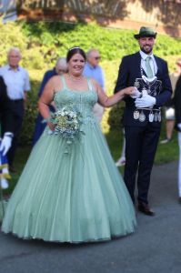 Königspaar Daniel Kautz und Nadine Schröder